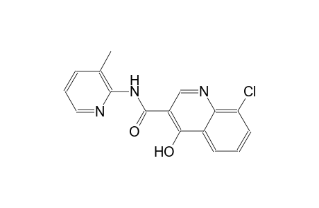 3-quinolinecarboxamide, 8-chloro-4-hydroxy-N-(3-methyl-2-pyridinyl)-