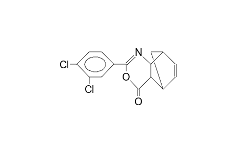 2-(3',4',-Dichlorophenyl)-5,8-methano-R-4a,cis-5,cis-8,cis-8a-tetrahydro-4H-3,1-benzoxazin-4-one