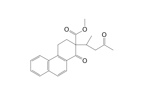 1-keto-2-(3-keto-1-methyl-butyl)-3,4-dihydrophenanthrene-2-carboxylic acid methyl ester