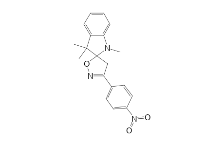 SPIRO-1',3',3'-TRIMETHYLINDOLINE-(2':5)-3-PARA-NITROPHENYL-4,5-DIHYDROISOXAZOLE