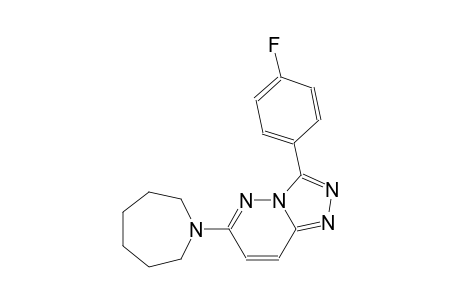 [1,2,4]triazolo[4,3-b]pyridazine, 3-(4-fluorophenyl)-6-(hexahydro-1H-azepin-1-yl)-