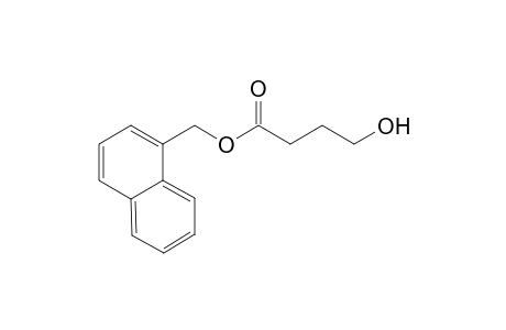1-Naphthalenemethyl 4-hydroxybutanoate