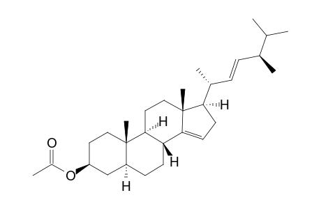 3 beta-acetoxy-5 alpha-ergost-14,15-22,23-diene