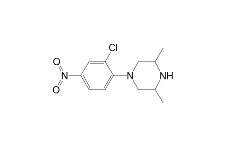 1-(2-Chloro-4-nitro-phenyl)-3,5-dimethyl-piperazine