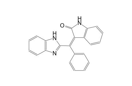2H-indol-2-one, 3-(1H-benzimidazol-2-ylphenylmethylene)-1,3-dihydro-,(3Z)-