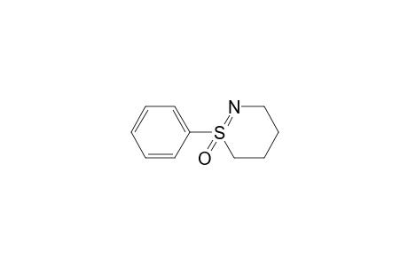 1-phenyl-1$l^{6}-thia-2-azacyclohexene 1-oxide