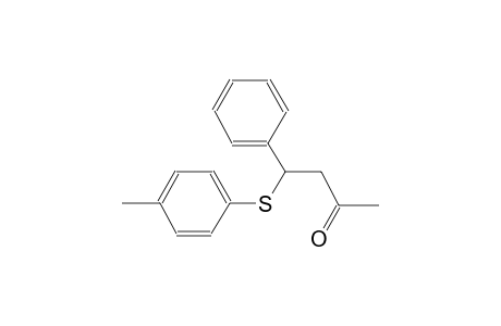 4-(4-Methylphenyl)sulfanyl-4-phenyl-butan-2-one