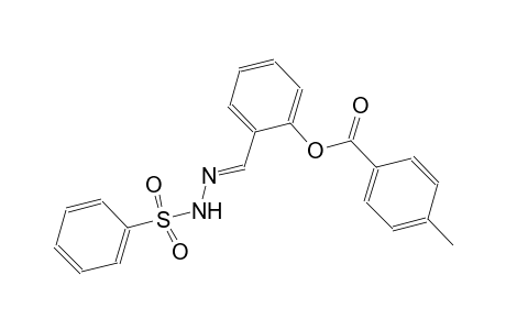 2-{(E)-[2-(phenylsulfonyl)hydrazono]methyl}phenyl 4-methylbenzoate