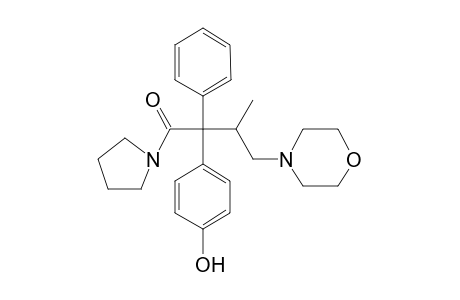 4-[2-Methyl-3-(4-morpholinyl)-1-phenyl-1-(1-pyrrolidinylcarbonyl)propyl]phenol
