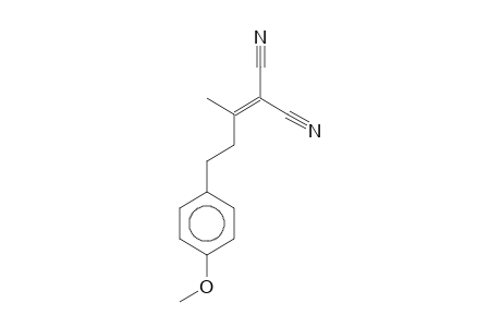 2-[3-(4-Methoxyphenyl)-1-methylpropylidene]malononitrile