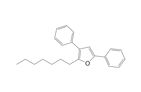 2-Heptyl-3,5-diphenylfuran