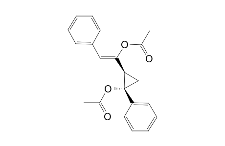 (TRANS)-(Z)-1-(2-ACETOXY-2-PHENYLCYCLOPROPYL)-2-PHENYLVINYL-ACETATE