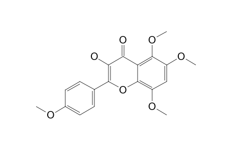 3-HYDROXY-5,6,8,4'-TETRAMETHOXYFLAVONE