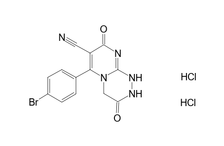6-(4-Bromophenyl)-3,8-dioxo-1,3,4,8-tetrahydro-2H-pyrimido[2,1-c][1,2,4]triazine-7-carbonitrile Hydrochloride Salt