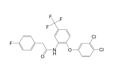 benzeneacetamide, N-[2-(3,4-dichlorophenoxy)-5-(trifluoromethyl)phenyl]-4-fluoro-