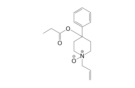 1-ALLYL-4-PHENYL-4-PIPERIDINOL, PROPIONATE, 1-OXIDE