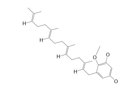 6-(Geranyl-geranyl)-2,4-dihydroxy-1-methoxybenzene