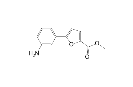2-Furancarboxylic acid, 5-(3-aminophenyl)-, methyl ester
