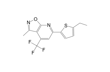 isoxazolo[5,4-b]pyridine, 6-(5-ethyl-2-thienyl)-3-methyl-4-(trifluoromethyl)-