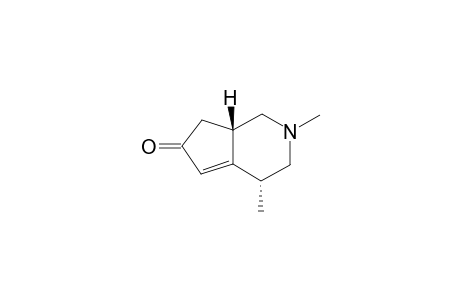 (1S*,5R*)-3,5-Dimethyl-3-azabicyclo[4.3.0]non-6-en-8-one
