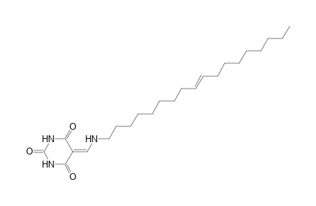 5-[[[(E)-octadec-9-enyl]amino]methylene]barbituric acid