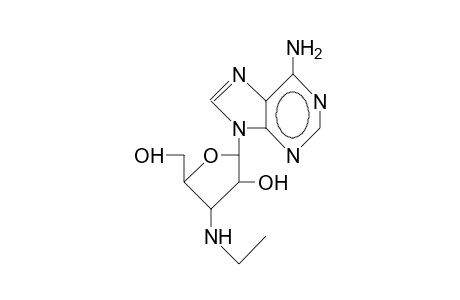 3'-Ethylamino-3'-deoxy-adenosine