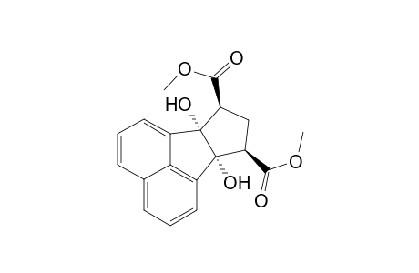 7H-Cyclopent[a]acenaphthylene-7,9-dicarboxylic acid, 6b,8,9,9a-tetrahydro-6b,9a-dihydroxy-, dimethyl ester, (6b.alpha.,7.beta.,9.beta.,9a.alpha.)-