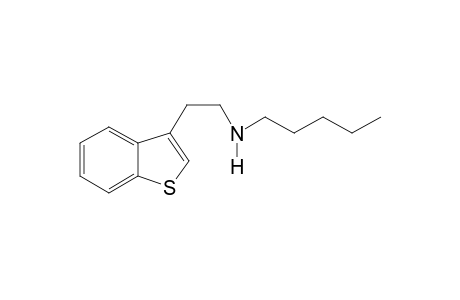 N-Pentyl-2-(1-benzothiophene-3-yl)ethylamine