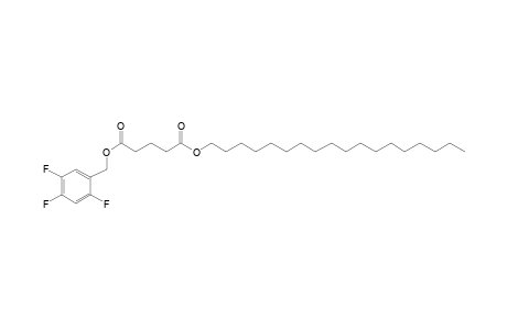 Glutaric acid, 2,4,5-trifluorobenzyl octadecyl ester