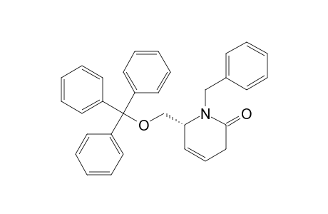 (ENT)-(-)-(S)-1-BENZYL-6-[(TRITYLOXY)-METHYL]-3,6-DIHYDROPYRIDIN-2(1H)-ONE