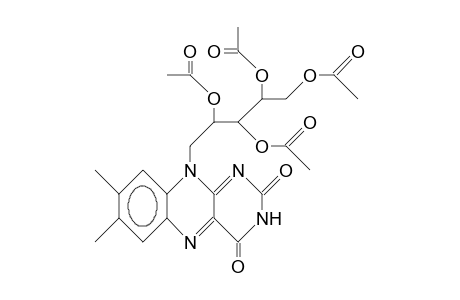 Riboflavin, 2',3',4',5'-tetraacetate