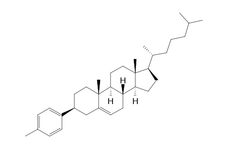 (3S,8S,9S,10R,13R,14S,17R)-10,13-dimethyl-17-[(2R)-6-methylheptan-2-yl]-3-(4-methylphenyl)-2,3,4,7,8,9,11,12,14,15,16,17-dodecahydro-1H-cyclopenta[a]phenanthrene