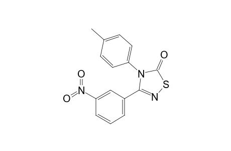 3-(m-Nitrophenyl)-4-(p-tolyl)-1,2,4-thiadiazole-5(4H)-one