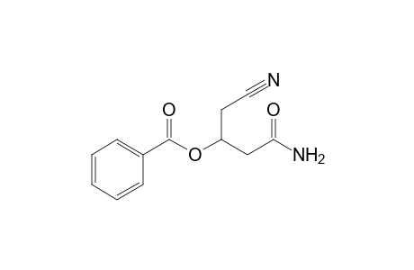 (RS)-3-Benzoyloxy-4-cyanobutanoic acid amide