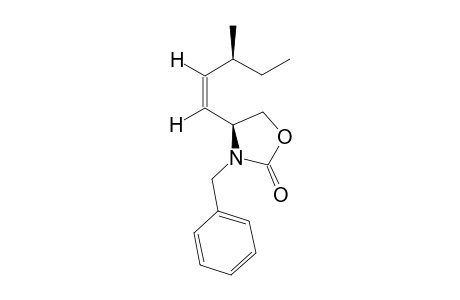 (5S,3'S)-(Z)-3-BENZYL-4-(3'-METHYLPENT-1'-ENYL)-OXAZOLIDIN-2-ONE