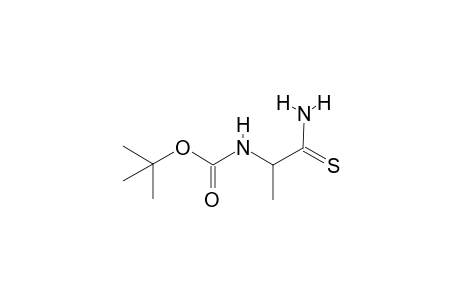 N-(2-amino-1-methyl-2-thioxo-ethyl)carbamic acid tert-butyl ester