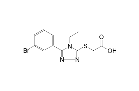acetic acid, [[5-(3-bromophenyl)-4-ethyl-4H-1,2,4-triazol-3-yl]thio]-