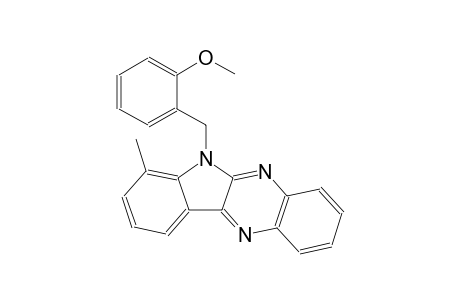 methyl 2-[(7-methyl-6H-indolo[2,3-b]quinoxalin-6-yl)methyl]phenyl ether