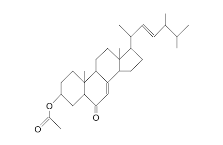 3-Acetoxy-5a-ergosta-7,22-dien-6-one