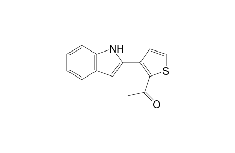 1-[3-(1H-indol-2-yl)-2-thienyl]ethanone