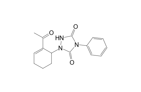 1-(2-acetyl-2-cyclohexenyl)-4-phenyl-1,2,4-triazolidine-3,5-dione
