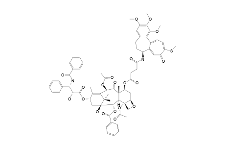 7-O-(N-DEACETYL-N-SUCCINYLTHIOCOLCHICINYL)-PACLITAXEL