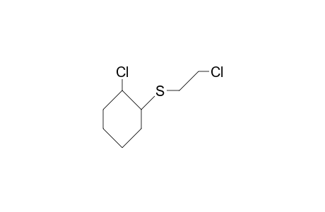 trans-1-CHLORO-2-[(2-CHLOROETHYL)THIO]CYCLOHEXANE