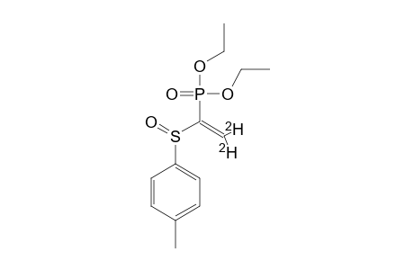 (S)-(+)-2,2-DIDEUTERIO-1-(DIETHOXYPHOSPHORYL)-VINYL-PARA-TOLYL-SULFOXIDE