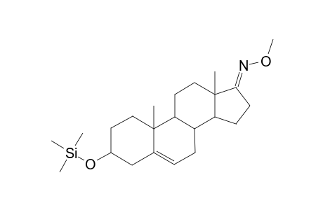 trans-dehydroandrosterone, 1TMS, 1MEOX