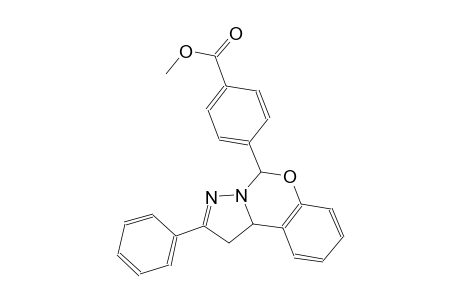 methyl 4-(2-phenyl-1,10b-dihydropyrazolo[1,5-c][1,3]benzoxazin-5-yl)benzoate