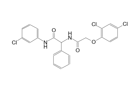 N-(3-chlorophenyl)-2-{[(2,4-dichlorophenoxy)acetyl]amino}-2-phenylacetamide