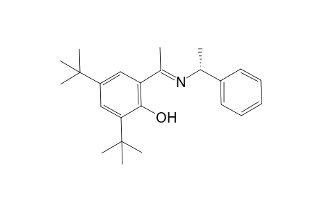 2,4-bis(t-Butyl)-6-{[1'-((R)-1''-phenylethyl)imino]ethyl}phenol