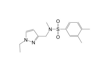 benzenesulfonamide, N-[(1-ethyl-1H-pyrazol-3-yl)methyl]-N,3,4-trimethyl-