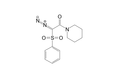 Piperidine, 1-[diazo(phenylsulfonyl)acetyl]-